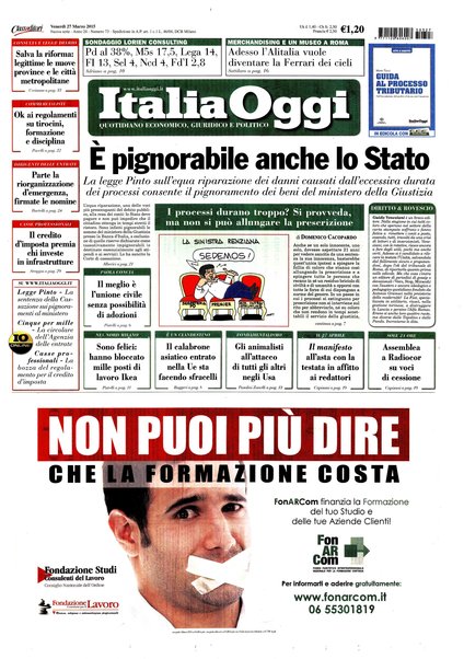 Italia oggi : quotidiano di economia finanza e politica